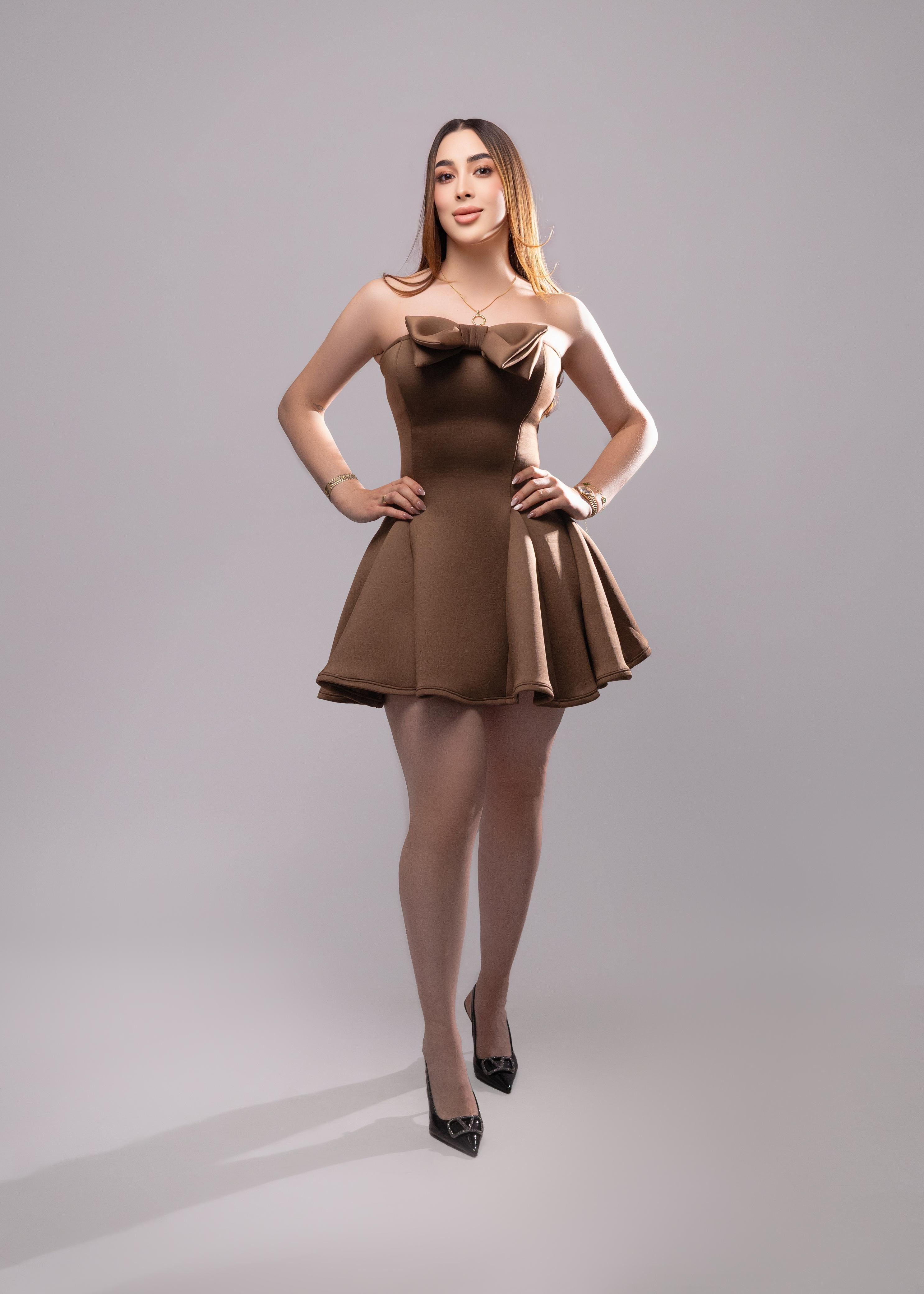 VESTIDO CUTIE BROWN