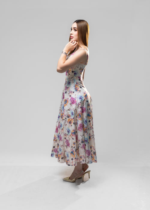 VESTIDO FLORAL PURPLE